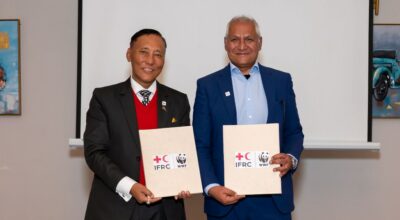 डब्लुडब्लुएफ नेपाल र आइएफआरसीबीच साझेदारी