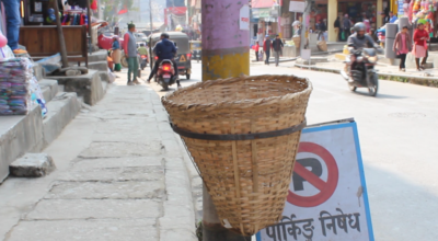 रामेछापको मन्थलीमा ‘डोको डस्टविन’ अभियान