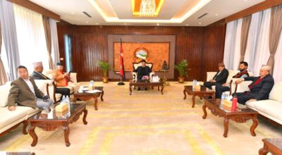 नयाँ सत्ता गठबन्धन बैठक