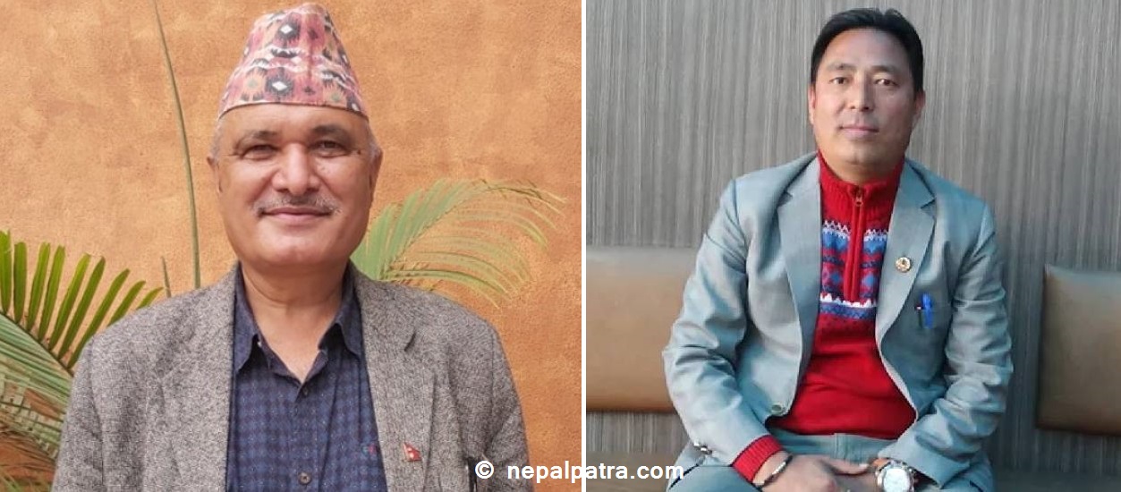 भानुभक्त जोशी र धनबहादुर बुढा