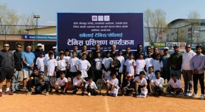 गण्डकीमा ‘सबैका लागि टेनिस, सधैँका लागि टेनिस’