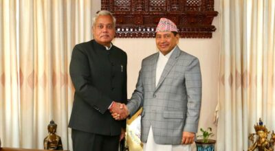 नारायणकाजी श्रेष्ठ र नवीन श्रीवास्तव