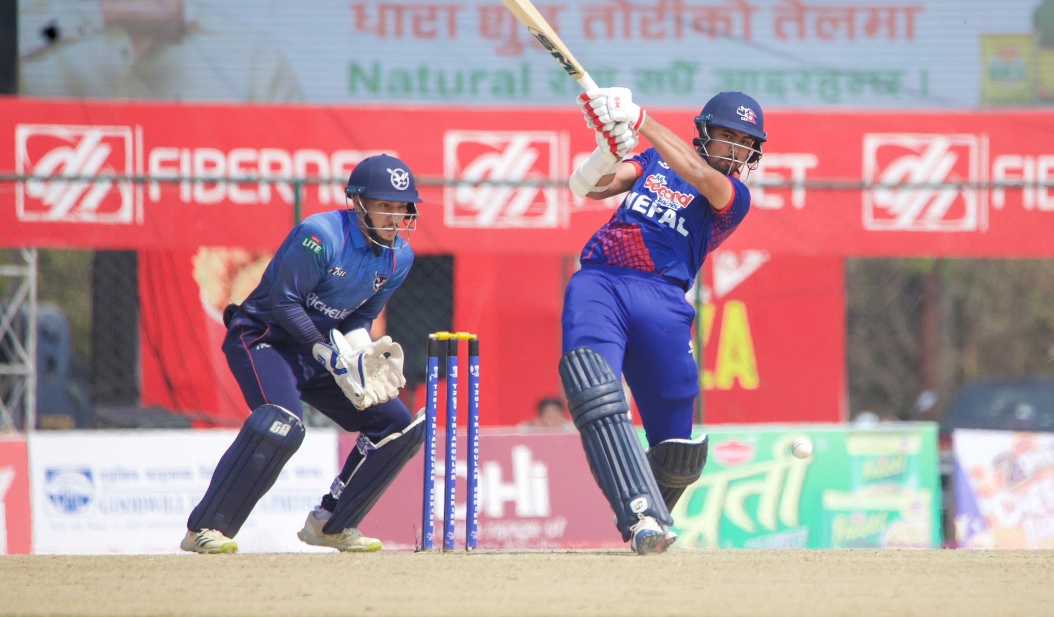 नेपालले नामिबियालाई दियो १८१ रनको लक्ष्य