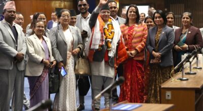 प्रधानमन्त्री प्रचण्डले तेस्रो पटक संसदवाट पाए विश्वासको मत