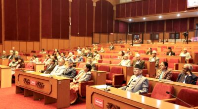 प्रधानमन्त्री प्रचण्ड राष्ट्रियसभा