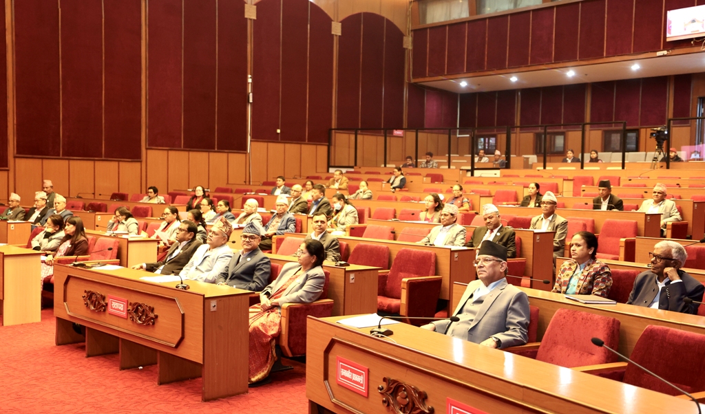 प्रधानमन्त्री प्रचण्ड राष्ट्रियसभा