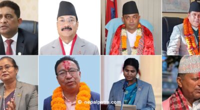 रघुवीर महासेठ, पदम गिरी, दामोदर भण्डारी, हरिप्रसाद उप्रेती, भगवती चौधरी, राजेन्द्र राई, ज्वालाकुमारी साह र बलराम अधिकारी