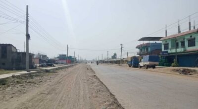 कैलालीमा निर्माणाधीन हुलाकी राजमार्ग