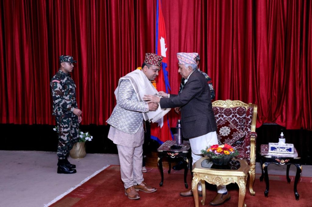 रामचन्द्र पौडेल र राजेन्द्र लुइँटेल