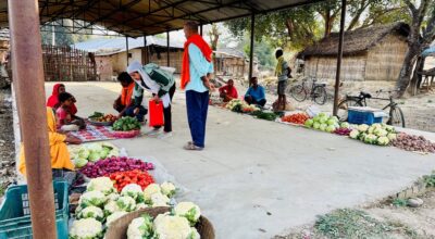 तरेगणा हाटबजार सञ्चालन