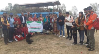 पर्यटन राजधानी नजिकैको ठूलाकोट–ठूलास्वाहाँरा क्षेत्रको प्रवर्द्धनमा भिटोफ