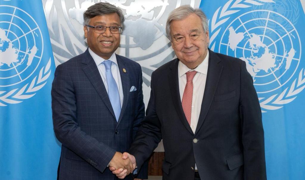 एन्टिनियो गुटेरेस र गोलाम सरवार