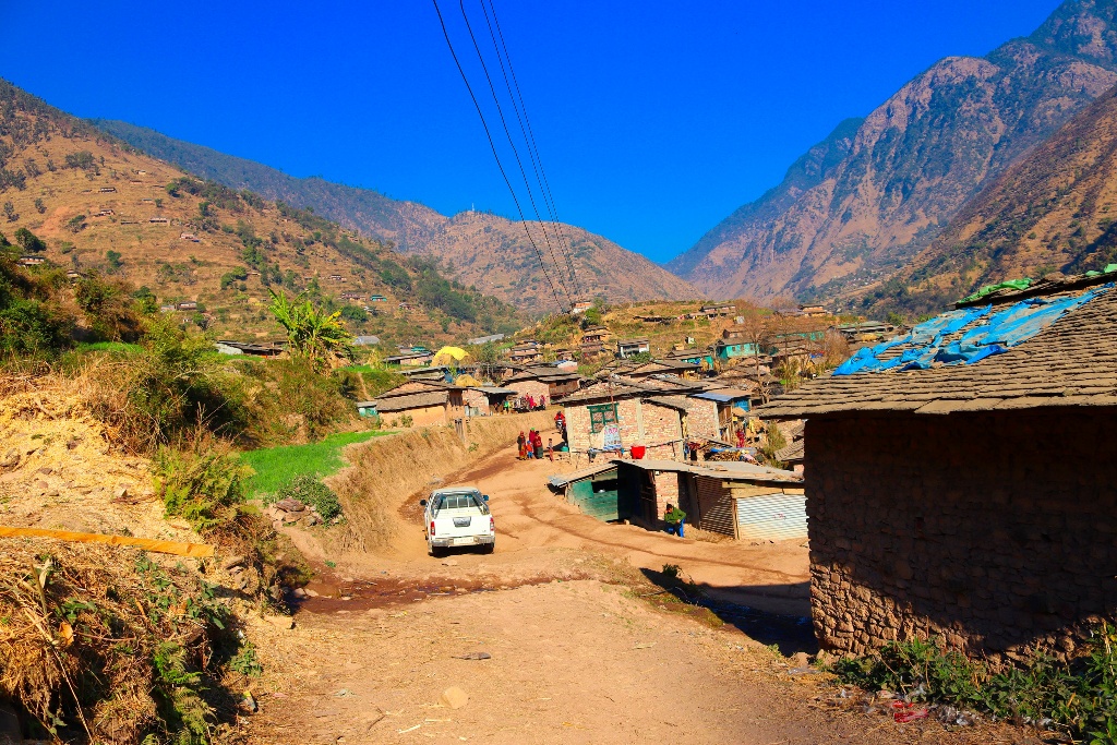 सालझण्डी–ढोरपाटन सडक