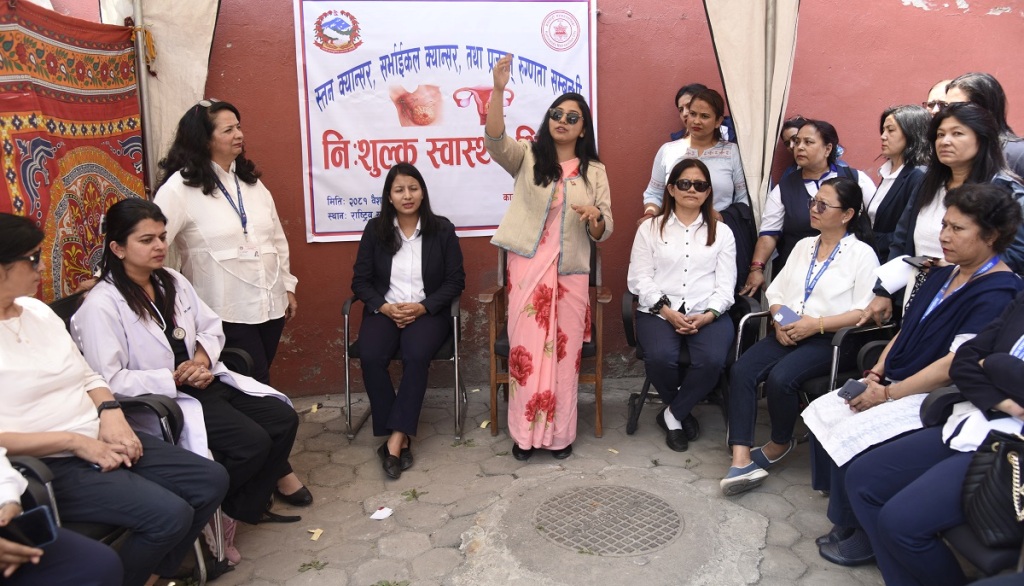 कामपाले आजदेखि क्यान्सरको निःशुल्क परीक्षण गर्दै