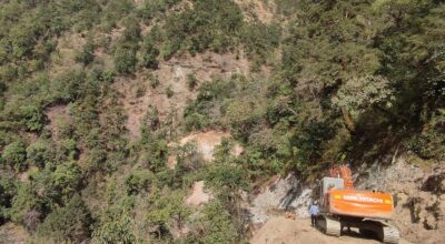 म्याग्दीको विकट गुर्जा गाउँ जोड्ने सडक निर्माण