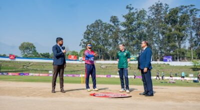 आयरल्याण्ड ‘ए’विरुद्ध टस हारेर बलिङ गर्दै नेपाल ‘ए’