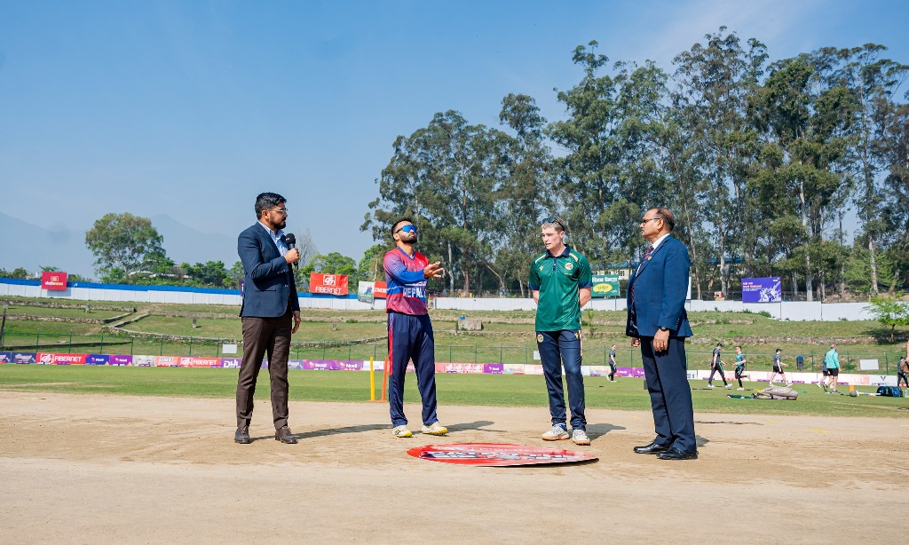 आयरल्याण्ड ‘ए’विरुद्ध टस हारेर बलिङ गर्दै नेपाल ‘ए’