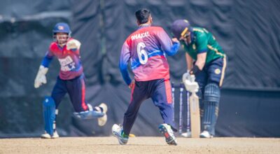 नेपाल ‘ए’को कसिलो बलिङमा सस्तैमा समेटियो आयरल्याण्ड ‘ए’