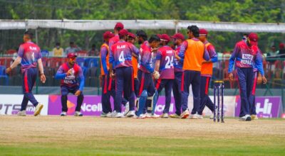 आयरल्याण्ड ‘ए’द्वारा नेपाललाई १७५ रनको लक्ष्य प्रस्तुत