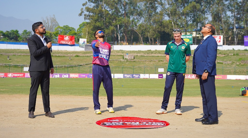 आयरल्याण्ड ‘ए’विरुद्ध टस हारेर बलिङ गर्दै नेपाल ‘ए’