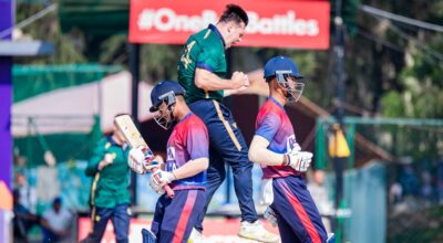 नेपाल ‘ए’ले आज आयरल्यान्ड ‘ए’सँग तेस्रो टी–२० खेल्दै