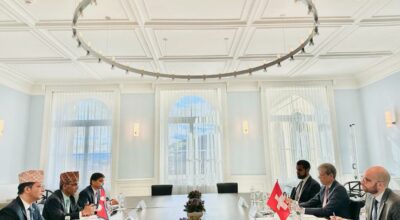 स्वीस उद्यमीलाई नेपालमा लगानी गर्न आह्वान