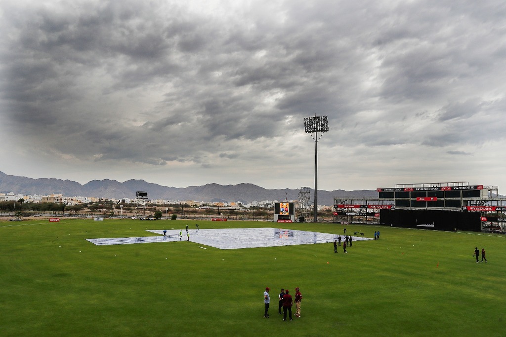 नेपाल र हङकङबीचको खेल वर्षाले प्रभावित