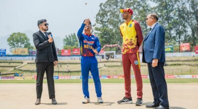 वेस्ट इन्डिज ‘ए’ले टस जित्यो, नेपाललाई बलिङको निम्तो