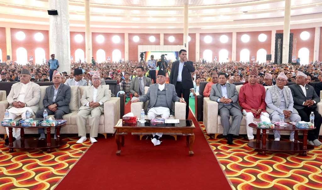 लुम्बिनीबाट नेपाललाई विश्वशान्ति केन्द्रको रूपमा विकास गर्ने सामूहिक सङ्कल्प