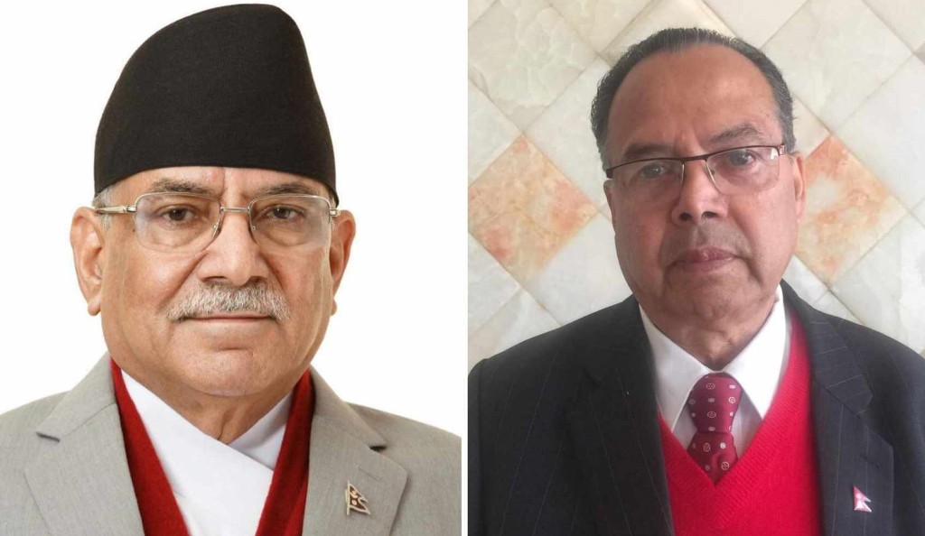 प्रचण्ड र झलनाथ खनाल