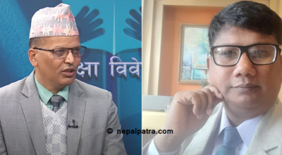 प्रा.डा. ध्रुवकुमार गौतम र प्रा.डा. विजुकुमार थपलिया