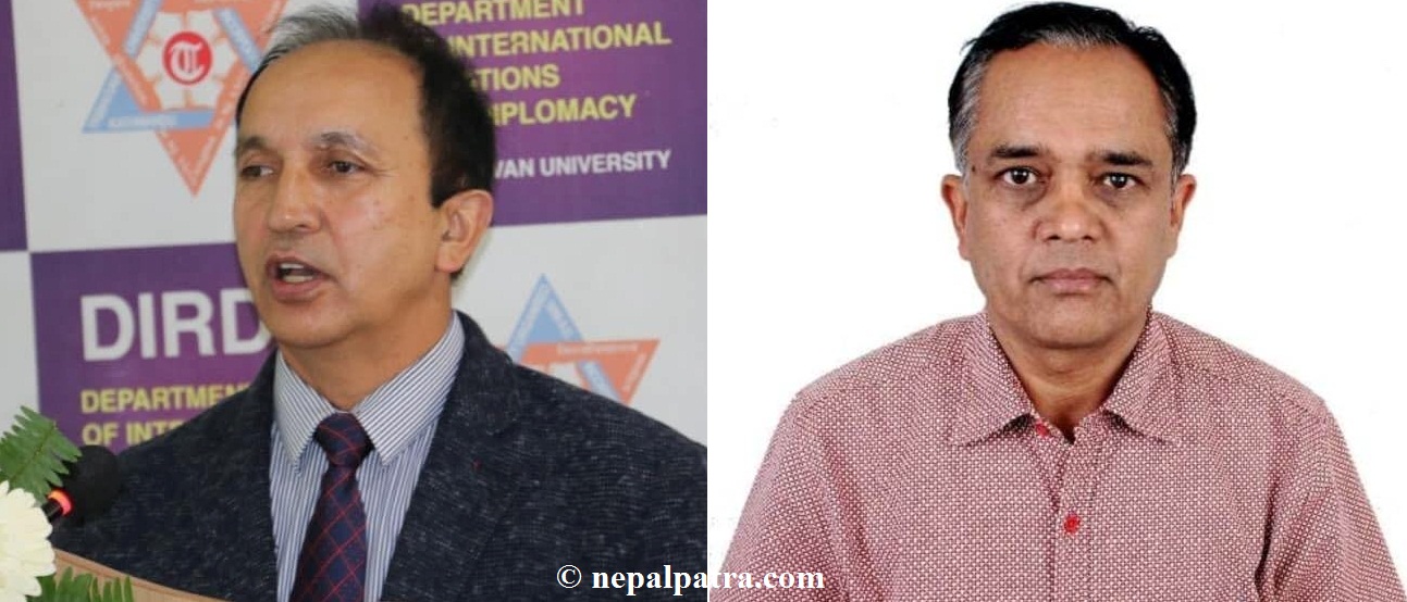 प्रा. डा. खड्क केसी र प्रा.डा. केदार रिजाल