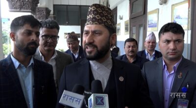 रवि लामिछाने निर्वाचन आयोगमा