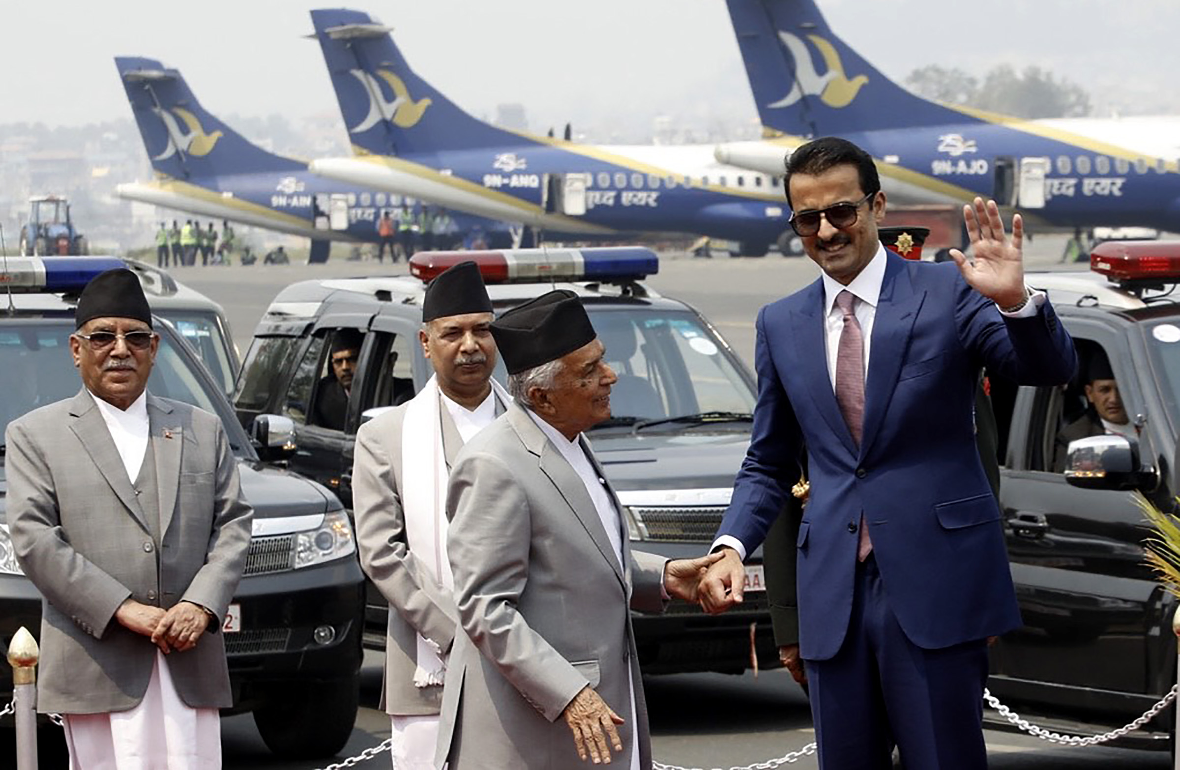 कतारका राजा र रामचन्द्र पौडेल