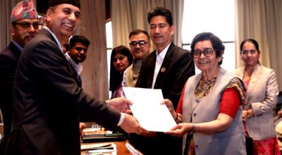 विष्णुदेवी पुडासैनी र विमला घिमिरे