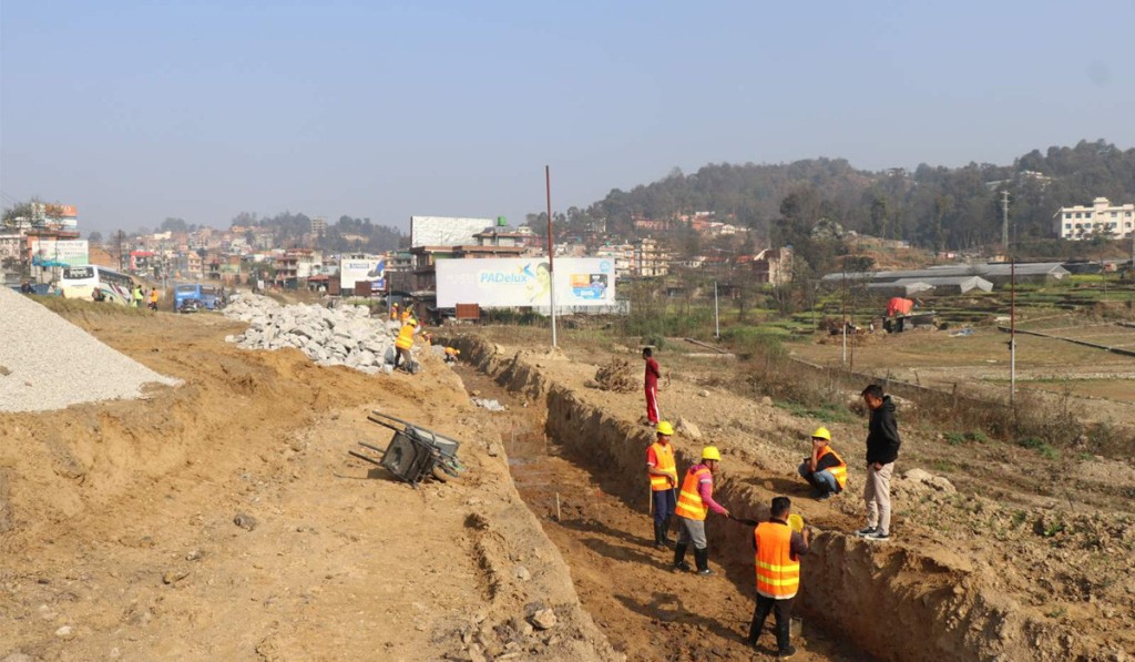 अरनिको राजमार्ग_साँगा बनेपा सडक