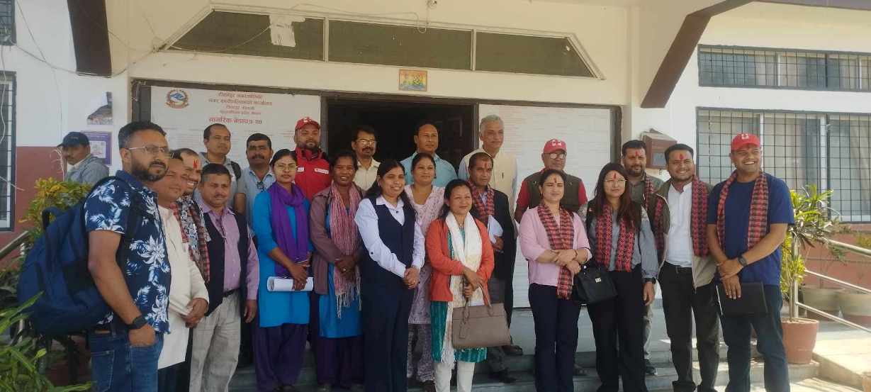 टीकापुरमा विपद् व्यवस्थापन पूर्वतयारीको अनुगमन