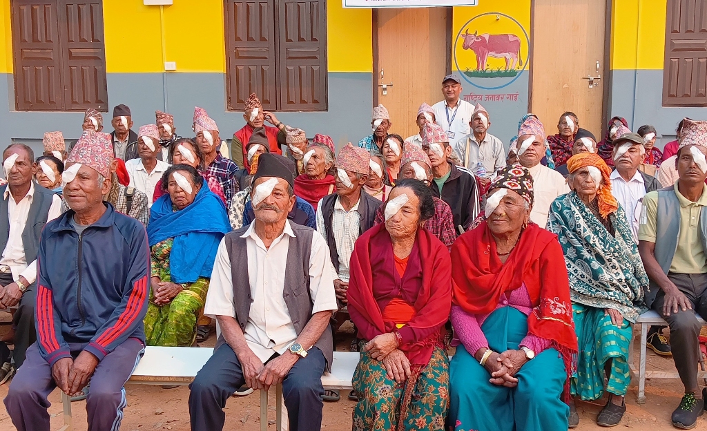 निःशुल्क आँखा शिविर