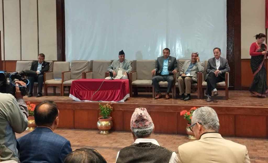 काँग्रेस संसदीय दलको बैठक नयाँवानेश्वर