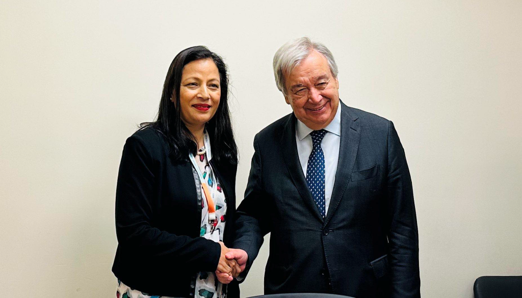 एन्टोनियो गुटेरेस र सेवा लम्साल