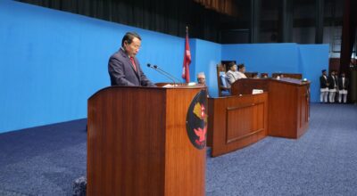 संसदमा बजेट वर्षमान पुन