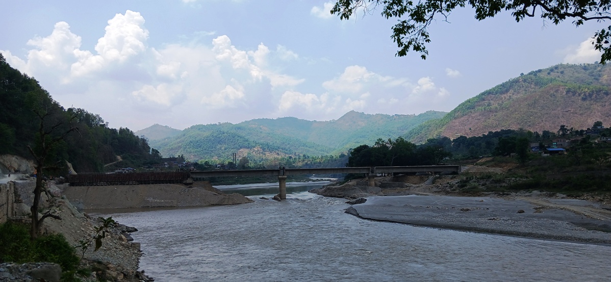 कालीगण्डकी नदीमा युनिक मोटरेवल पुल निर्माण