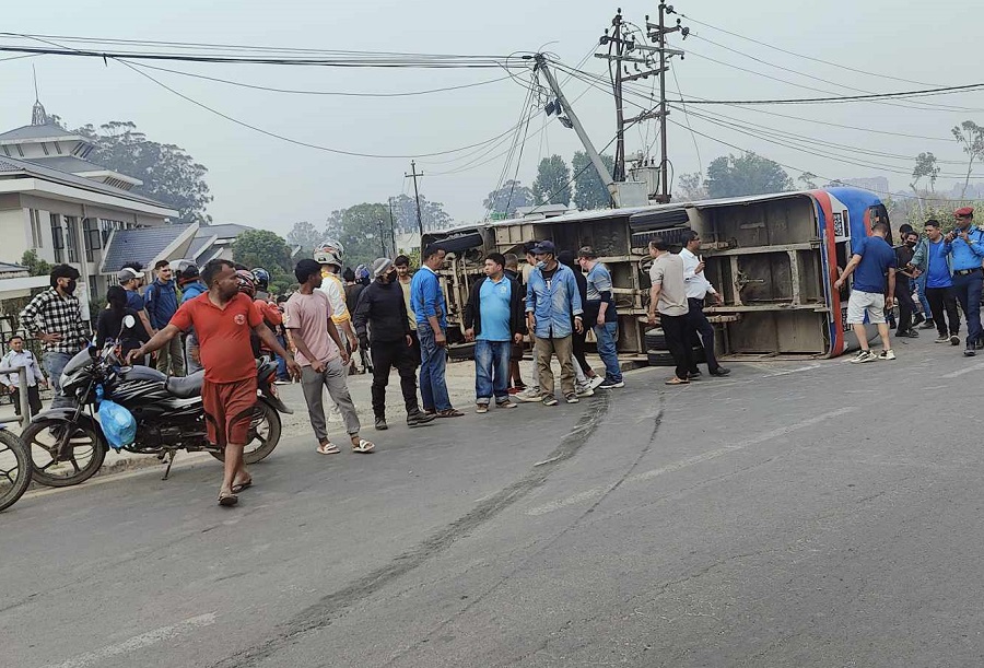 कीर्तिपुर बस दुर्घटना