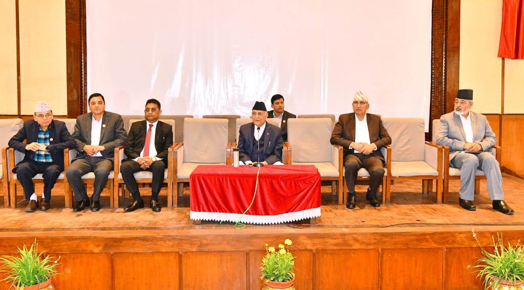 एमाले संसदीय दलको बैठक