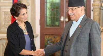 प्रधानमन्त्री प्रचण्ड र कान्नी विङ्नाराजा