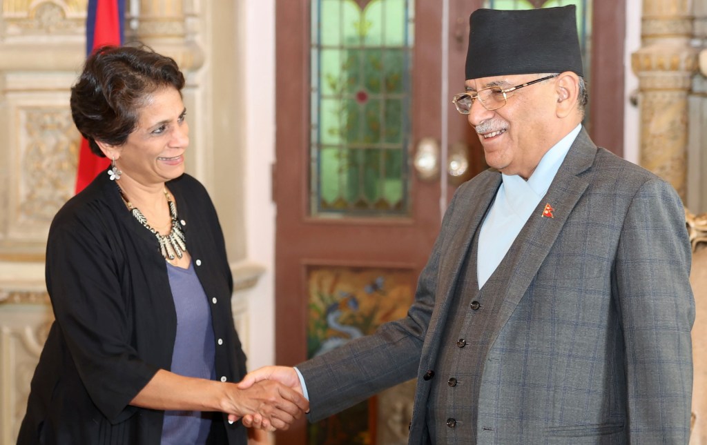 प्रधानमन्त्री प्रचण्ड र कान्नी विङ्नाराजा