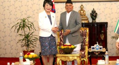 रामचन्द्र पौडेल र खामिखावा योको