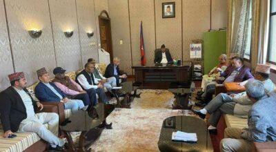 संसद भवन नयाँ बानेश्वरमा विपक्षी दलको छलफल जारी