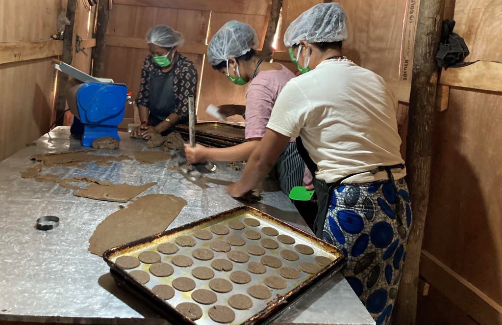 बागलुङको कोदोको बिस्कुट