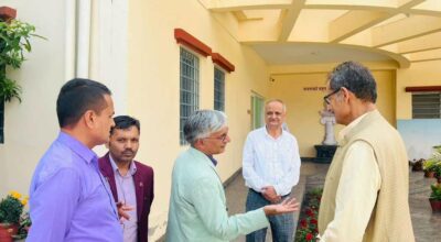 अग्नि सापकोटाले किन गरे एमालेको कार्यालयको अवलोकन